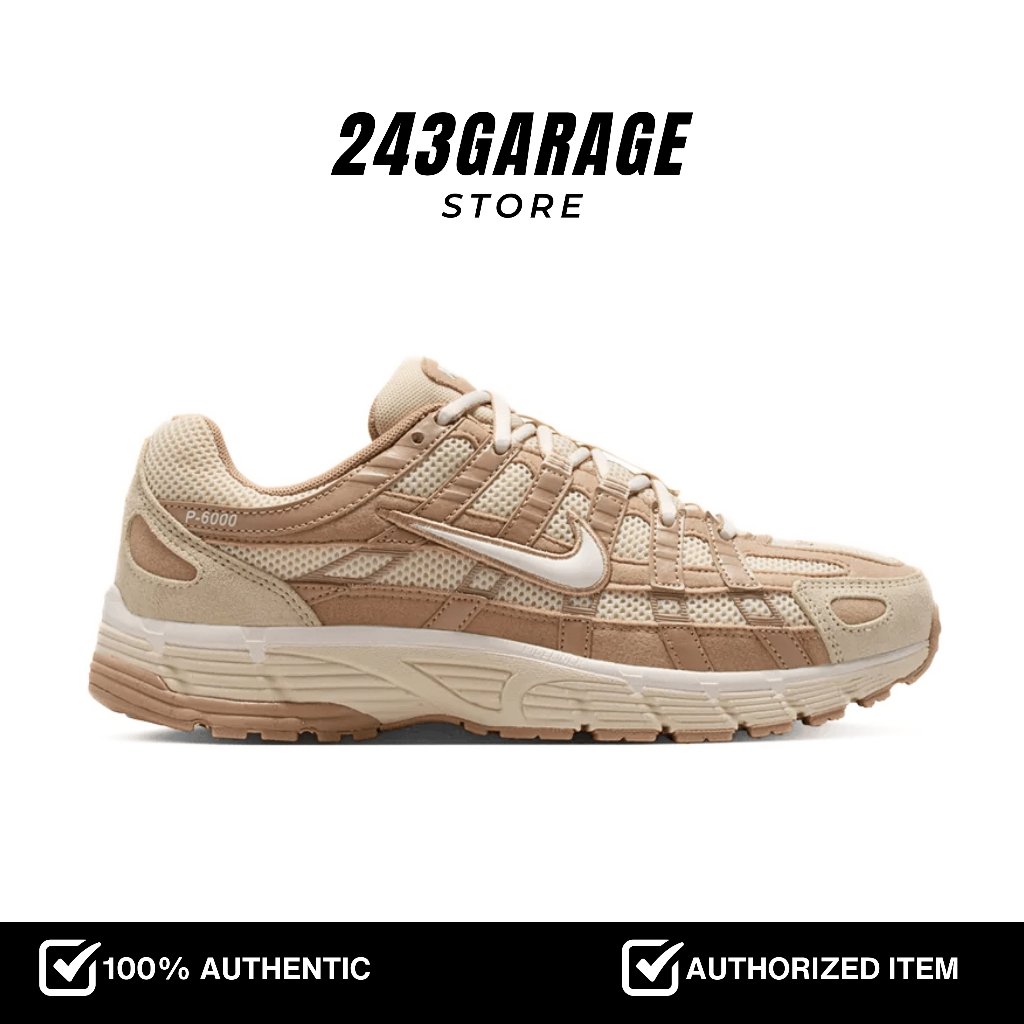 Nike P-6000 Light Khaki British Khaki Sail (IV2501-200) - Sneakers Original Resmi