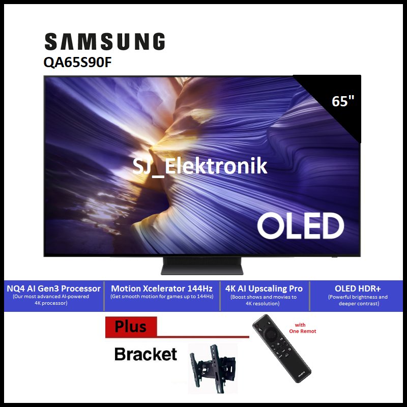 Braket + Samsung QA65S90F / 65S90F / 65S90 OLED S90F 4K Smart TV | QA65S90FAEXXD OLED 65 Inch