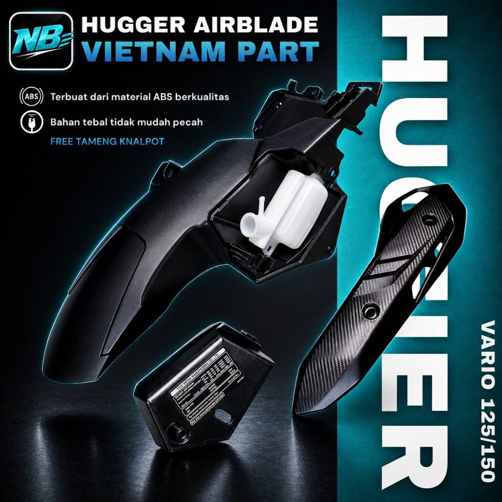HUGGER AIRBLADE NEW V2 SPAKBOR KOLONG AIRBLADE HUGGER VARIO OLD NEW 125 & VARIO 150 VARIO 160 Hugger