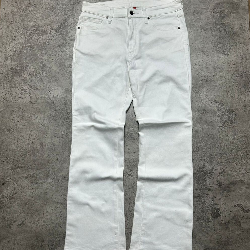 AZ0034. Uniqlo UJ Regular Fit Bootcut Pants/Celana Panjang Uniqlo Unisex Flare