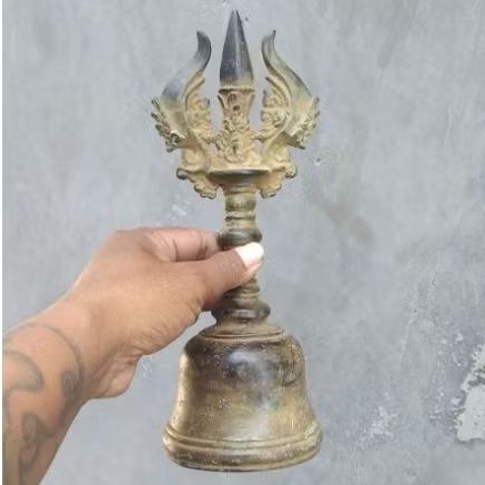 Lonceng genta bajra vajra Kuningan antik