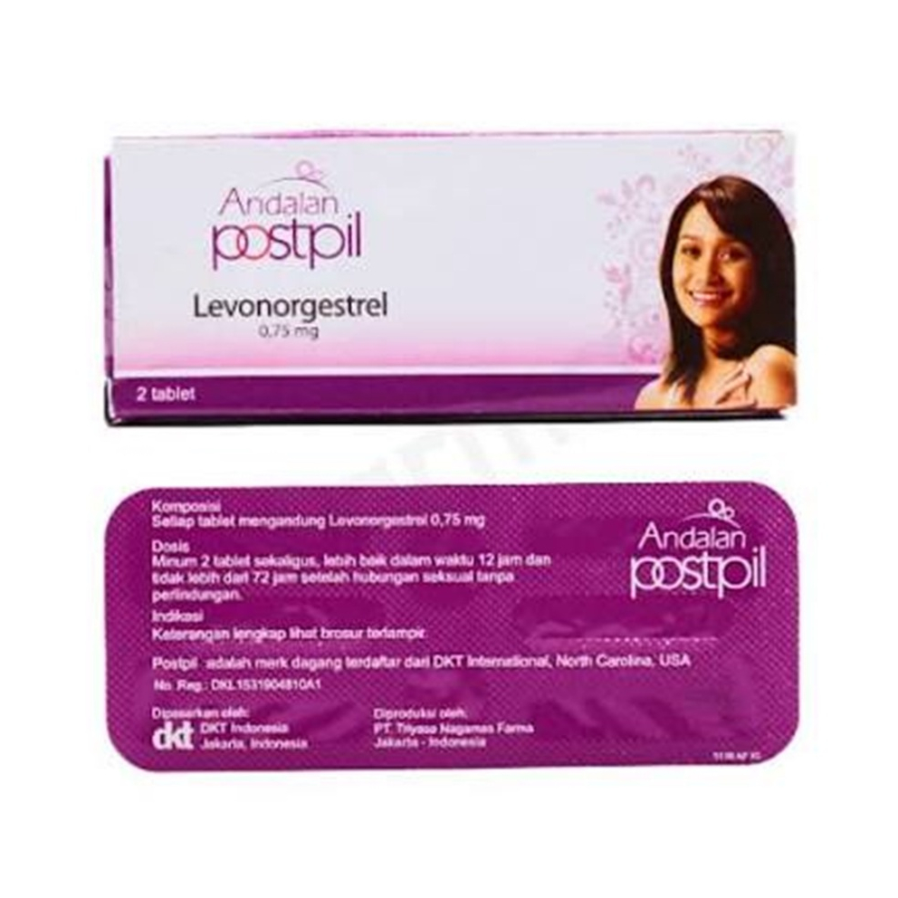 ANDALAN POSTPIL 0.75 MG 1 BLISTER @ 2 TABLET