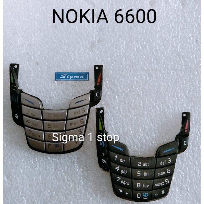 KEYPAD NOKIA 6600  TOMBOL LUAR  KEYPAD NOKIA JADUL