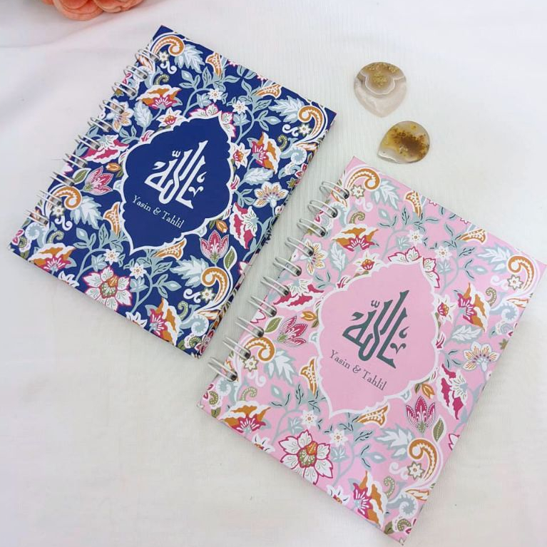 Yasin Dan Tahlil satuan/ Buku Yasin Spiral  / Buku Yasin Hardcover Flower Batik Series / Buku Yasin 
