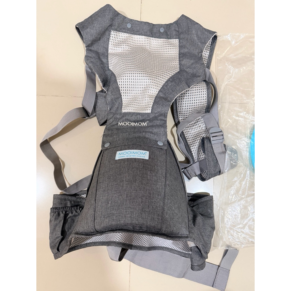 Hipseat Mooimom Lightweight Grey | Preloved