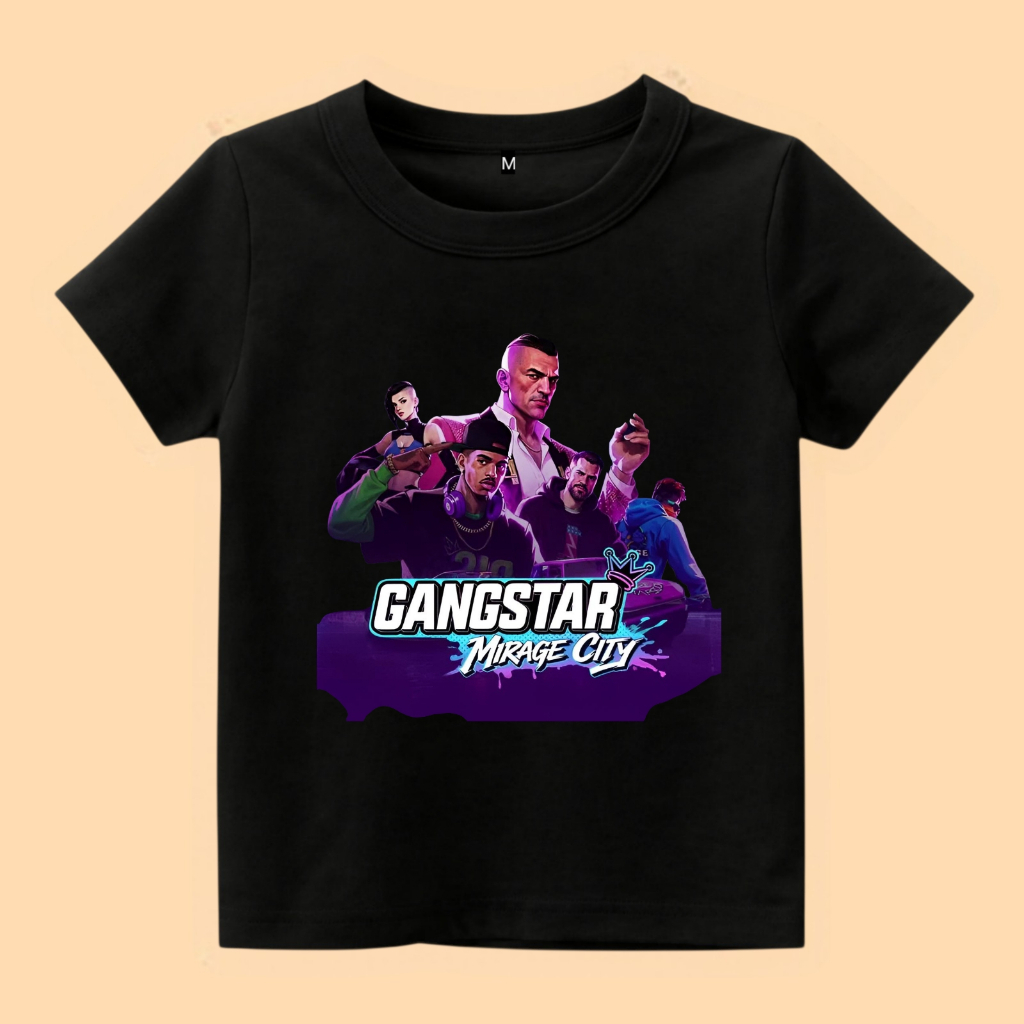 Baju kaos anak Gangster mirage city