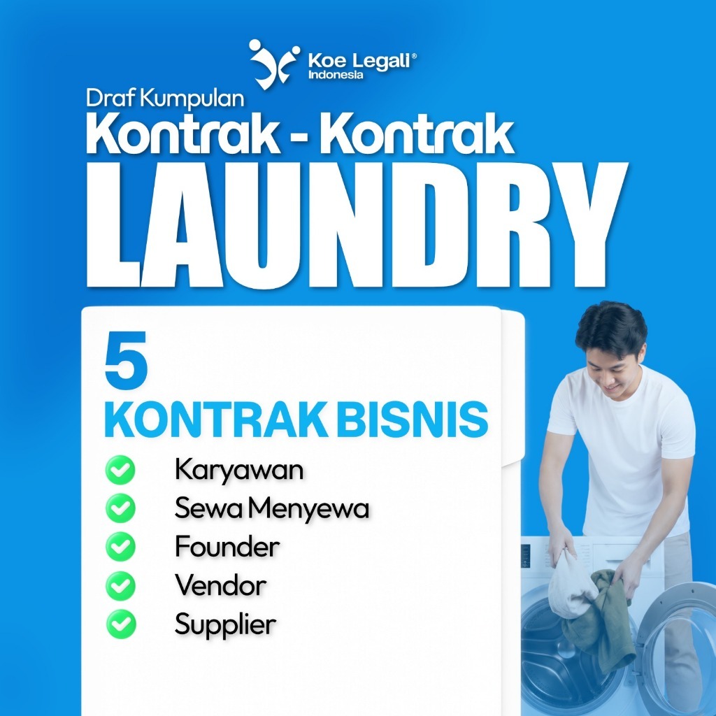Draft Kontrak Usaha Laundry Lengkap