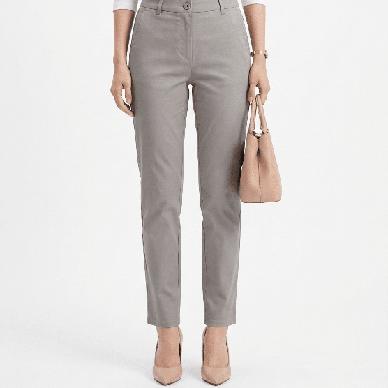 Eprise Chinos Bottom Panjang GREY TP04 | Celana Panjang Wanita
