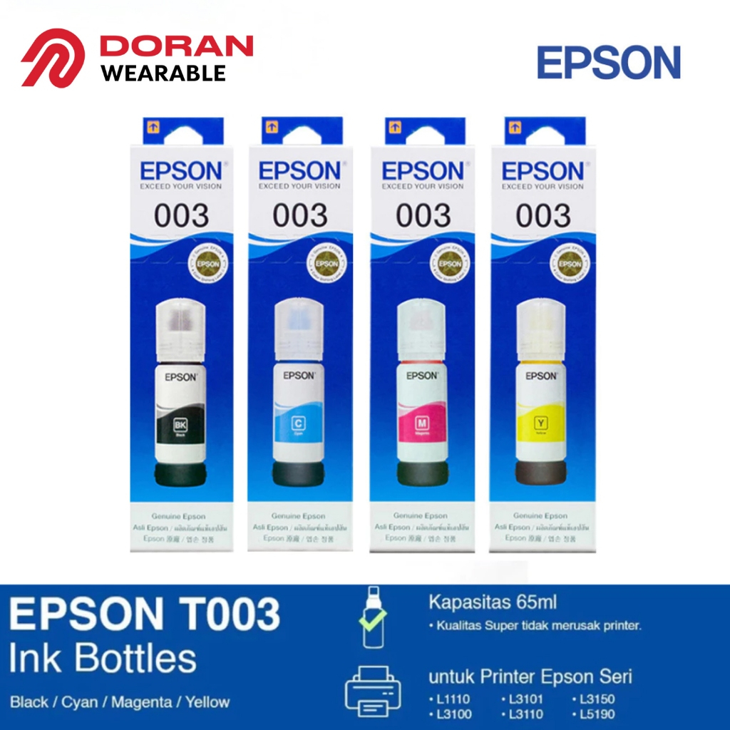 Tinta Printer Epson 003 | Tinta Epson 003 Original