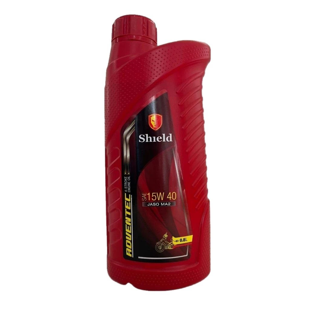 OLI SHIELD ADVENTEC 15W-40 800ml Motor Oli Mesin 4-Tak Shield Adventec