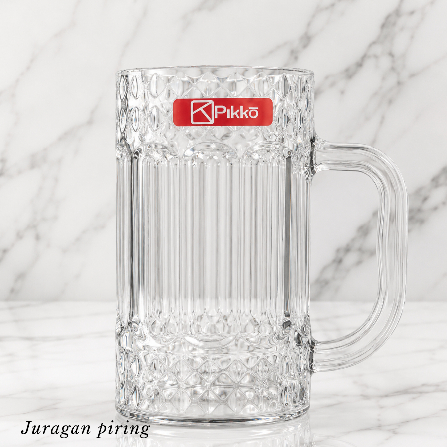 PROMO 4 Pcs Gelas Plastik Kristal Anti Pecah