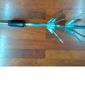 ANTENA V4R UNTUK RIG DAN HT DIRUMAH 400 SAMPAI 470MHZ LILITAN PERAK SPOEL BESAR