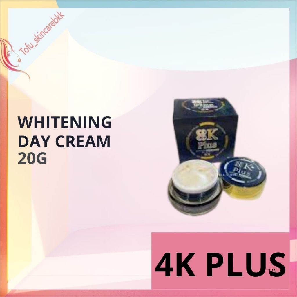 4K PLUS WHITENING CREAM 5X 4K DAY BARU
