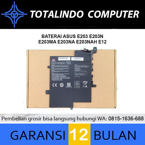 Baterai Asus Vivobook E203N E203N50 E203MA