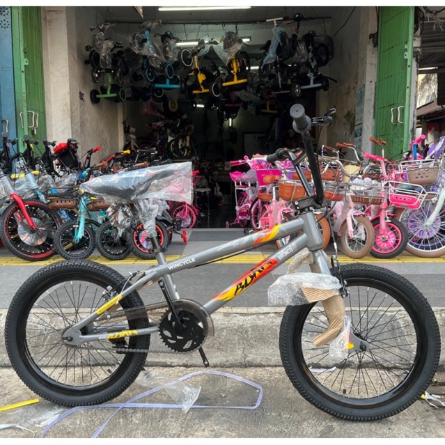 Sepeda Anak BMX 20 Inch Wimcycle Bronco Wild Burn