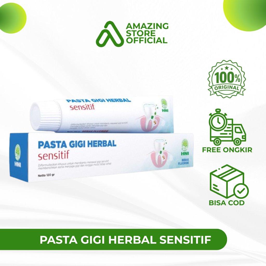 HNI - HPAI | Pasta Gigi Herbal Sensitif / Pasta Gigi Herbal HPAI