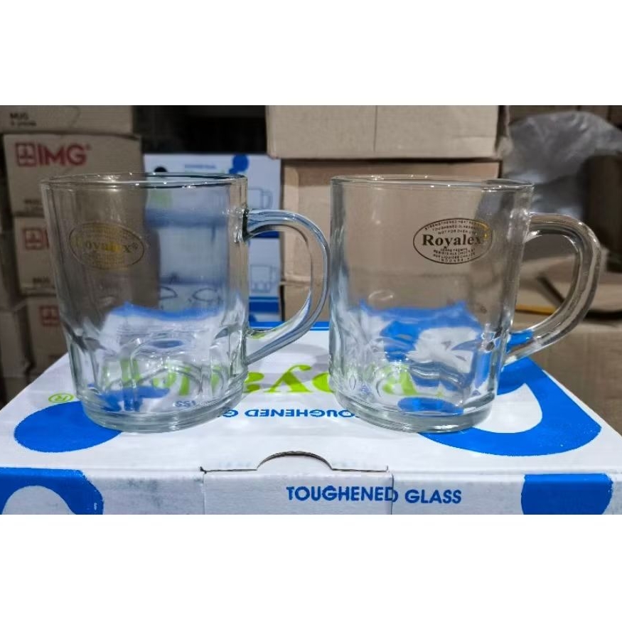 ( 6 PCS ) GELAS KACA ROYALEX RXK255 / GELAS KACA PREMIUM