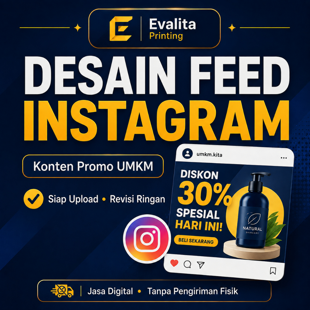 Jasa Desain Feed Instagram