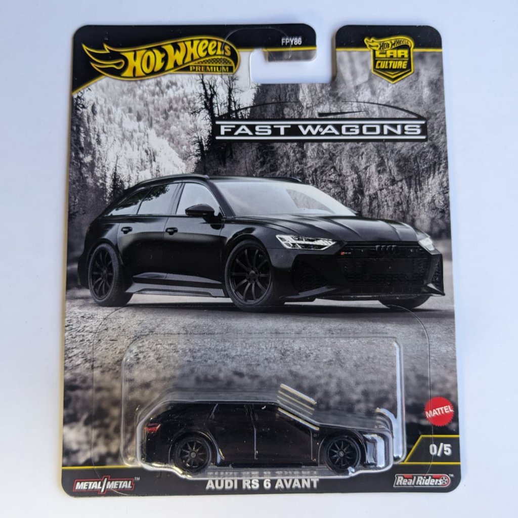 Hot Wheels Premium Fast Wagons Chase Audi RS 6 Avant