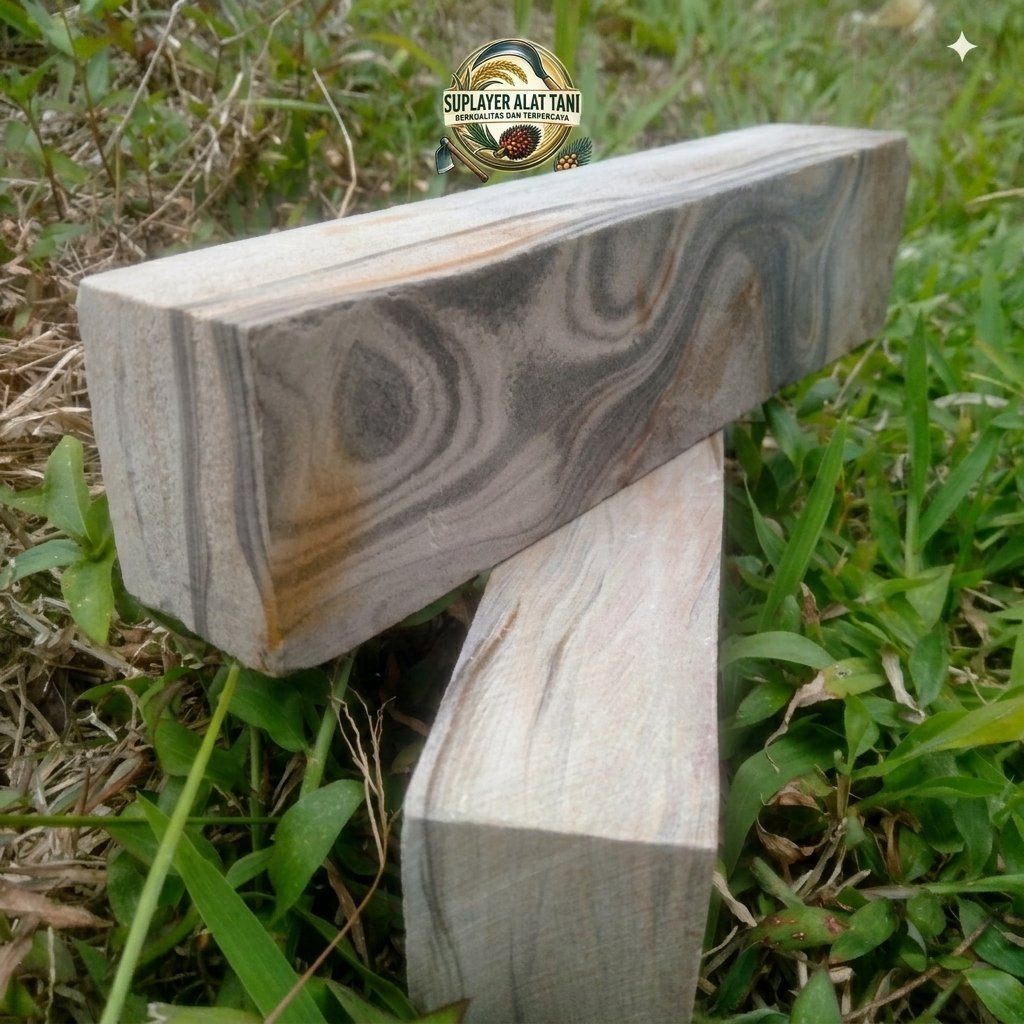 Batu Asah Ungkal Ukuran 17x5x3 Asahan Alam Pengasah Pisau Golok Asli Super Tajam Paling BagusBatu As