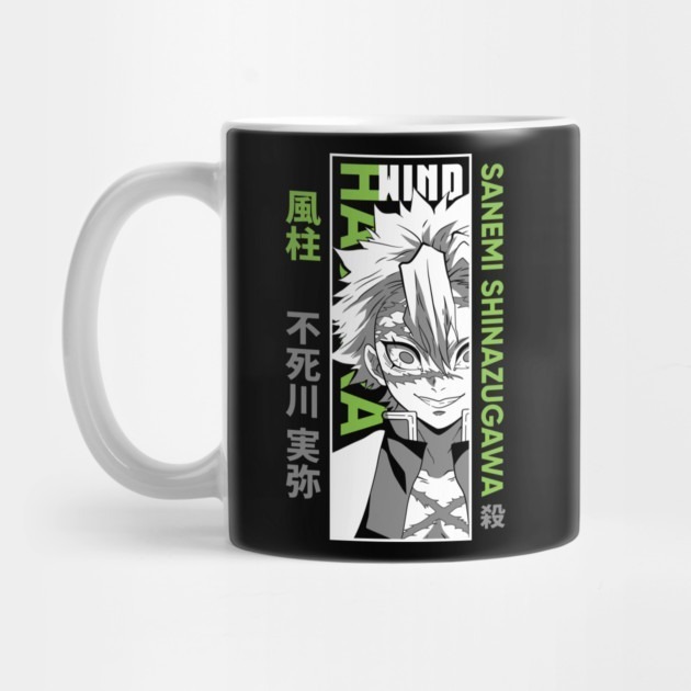 Sanemi Shinazugawa _ Kimetsu no Yaiba - Sanemi Tea Mug