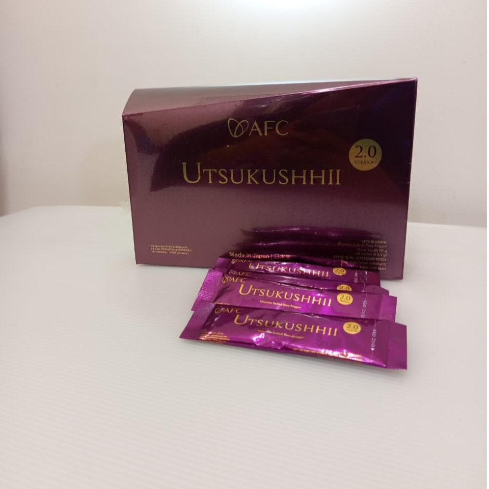 Utsukushi Gold Eceran 5 Sachet | Utsu Gold Ecer | Utsukushhii Gold Eceran |