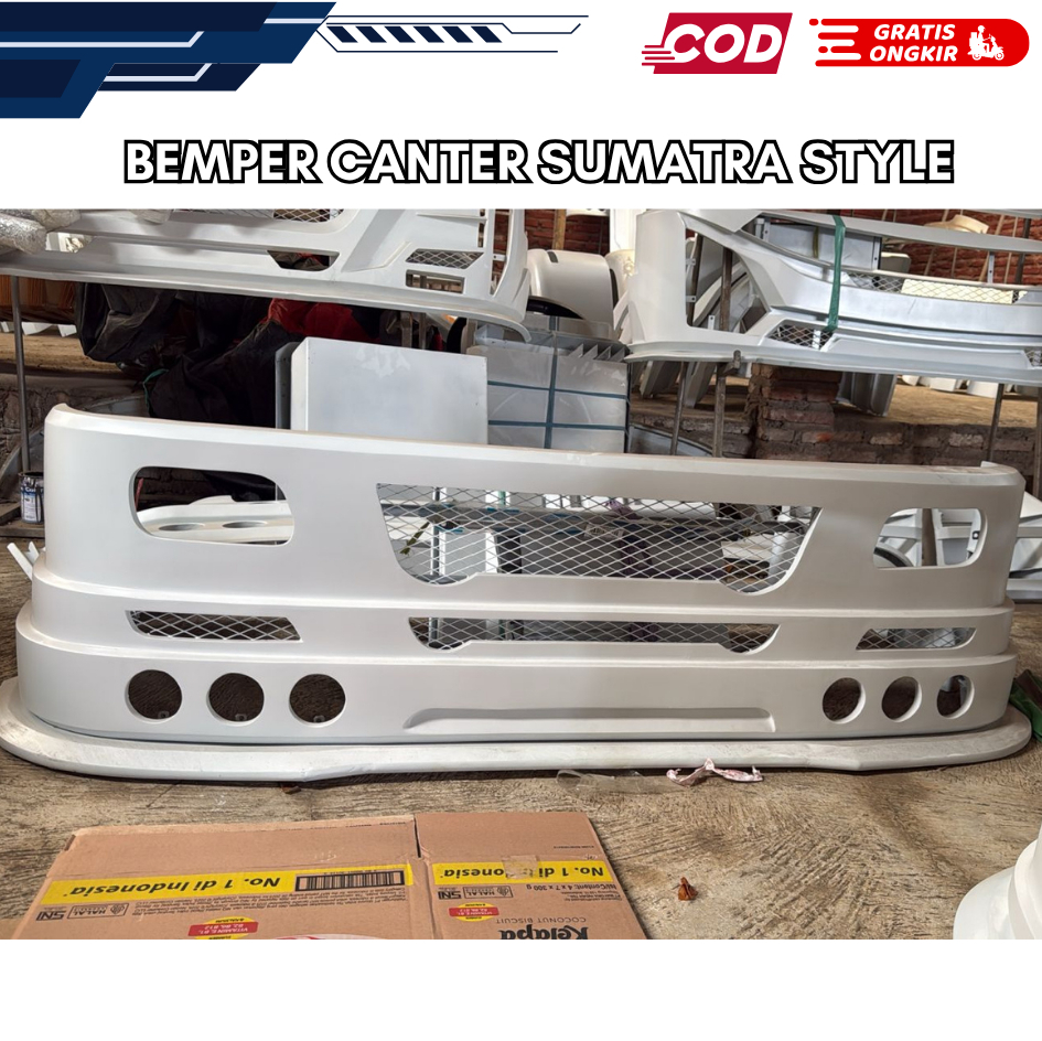 BEMPER TRUK CANTER MODEL JAMBI BEMPER TAMBAHAN MODEL SUMATRA PNP CANTER 110PS 125PS 136PS