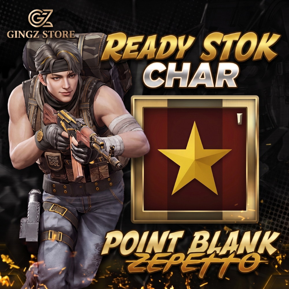 Char Point Blank Bintang 1 QC 40 Hari Data Polos
