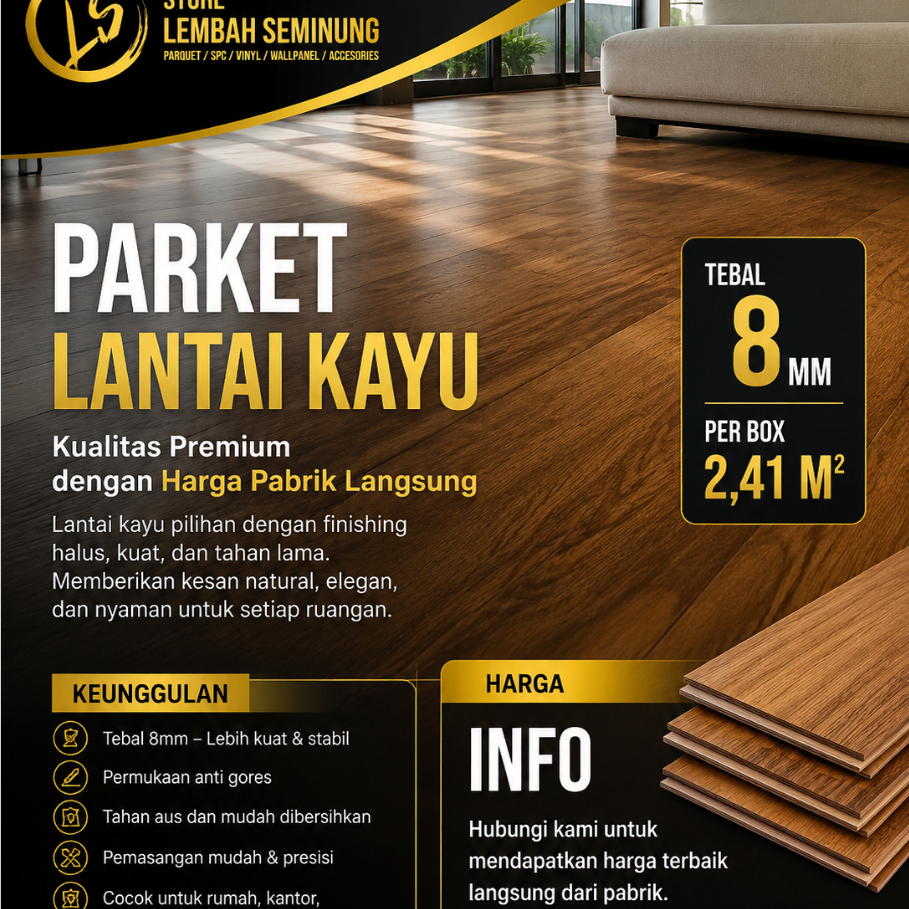 parket lantai kayu