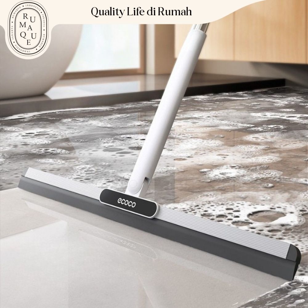 ECOCO Telescopic Wiper Broom - wiper rumah tangga pel wiper kamar mandi Pel lantai kamar mandi wiper