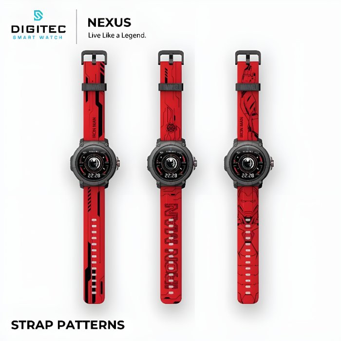 Jam Tangan Smart Watch Digitec NEXUS Digital Smartwatch Original