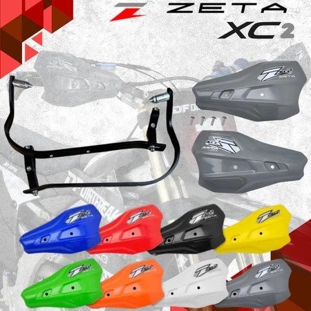 HANDGUARD ZETA XC2 ORIGINAL HANDGUARD TULANG ASSY PLUS COVER HANADGUARD ZETA