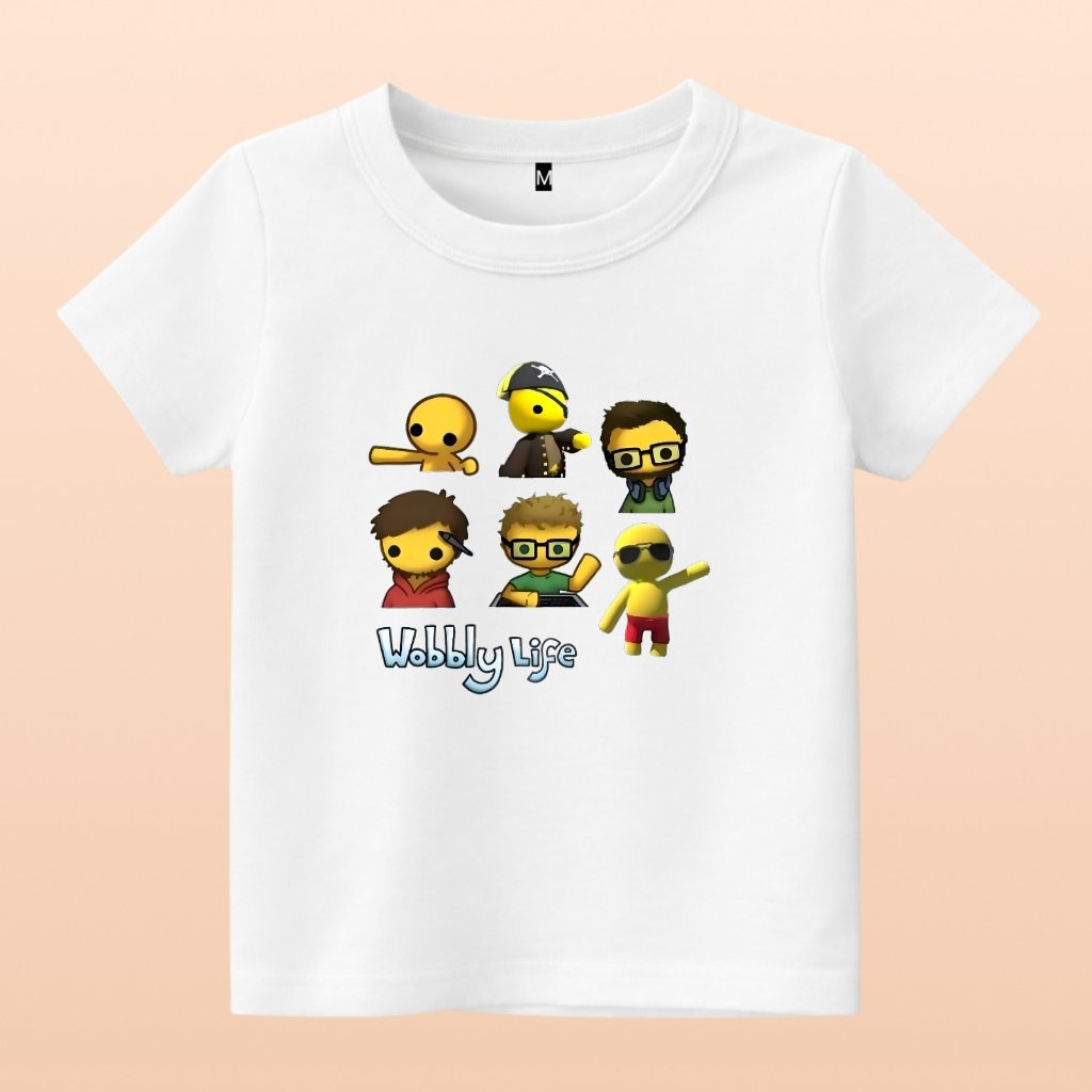 baju kaos anak gambar wobbly life