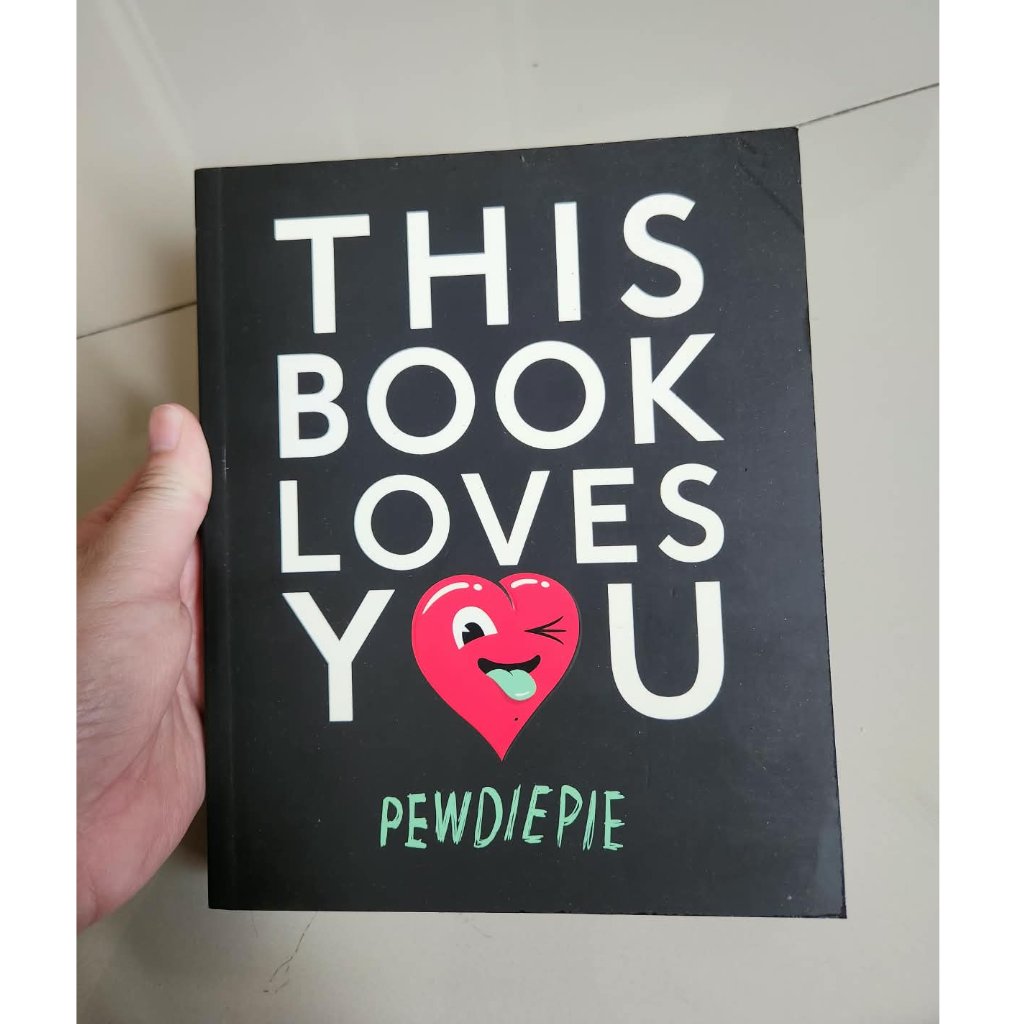 Buku This Book Loves You oleh Penulis Pewdiepie Preloved