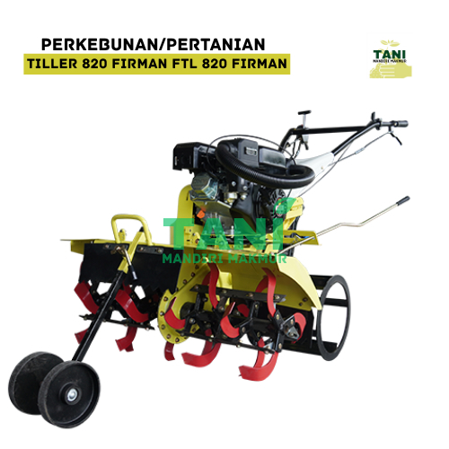 FIRMAN FTL820 CULTIVATOR FIRMAN FTL 820 MESIN BAJAK SAWAH FTL 820 + ENGINE FGE 220 HDR (FIRMAN)