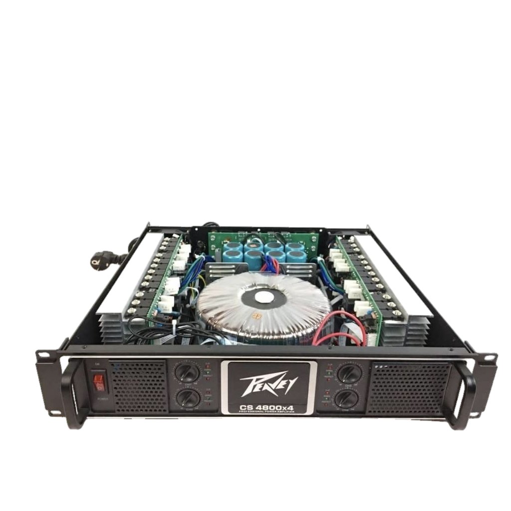 power peavey cs4800 cs 4800 4 channel amplifier
