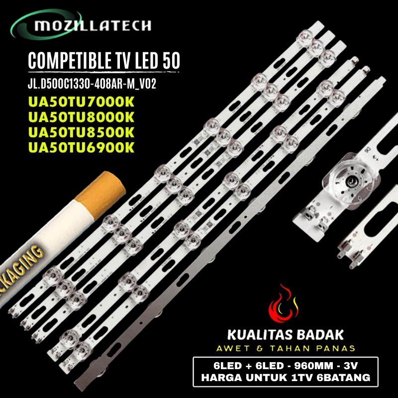BACKLIGHT SAMSUNG 50TU7000 50TU8000 50TU8500 50TU6900 UA50TU8500K JL.D500C1330-408AR-M_V02