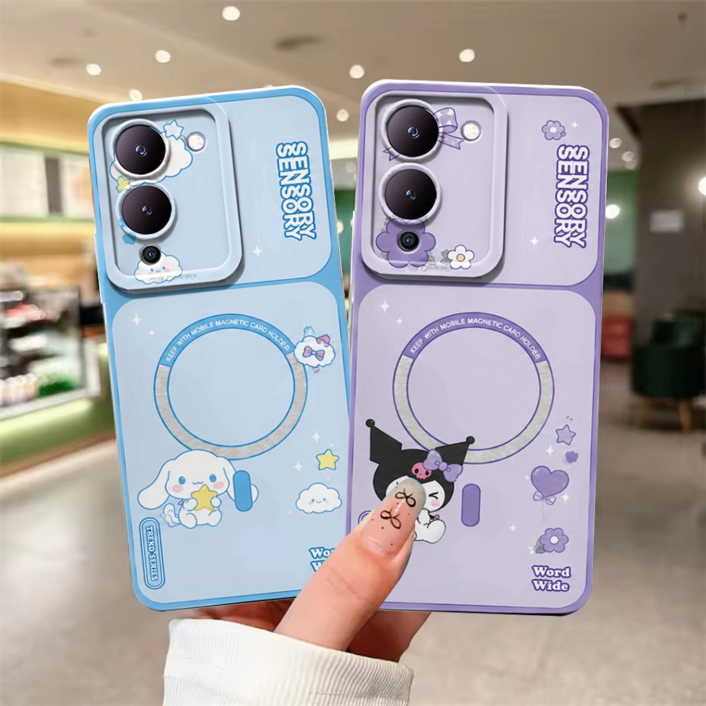 Case Compatible For Infinix Note 12 G96 - Note 12 Turbo G96 Motif Lingkaran Karakter Kekinian