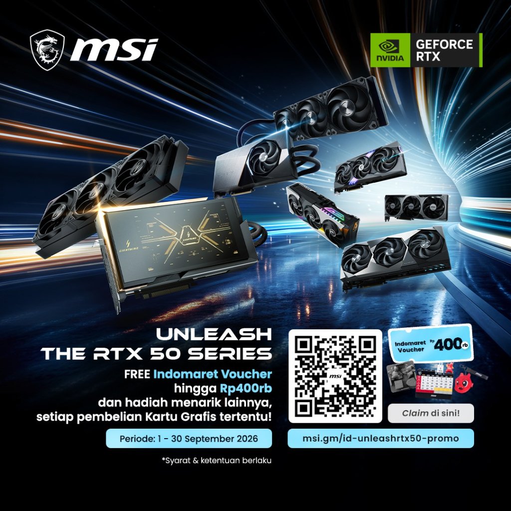 NVIDIA GeForce RTX 5080 Kartu Grafis