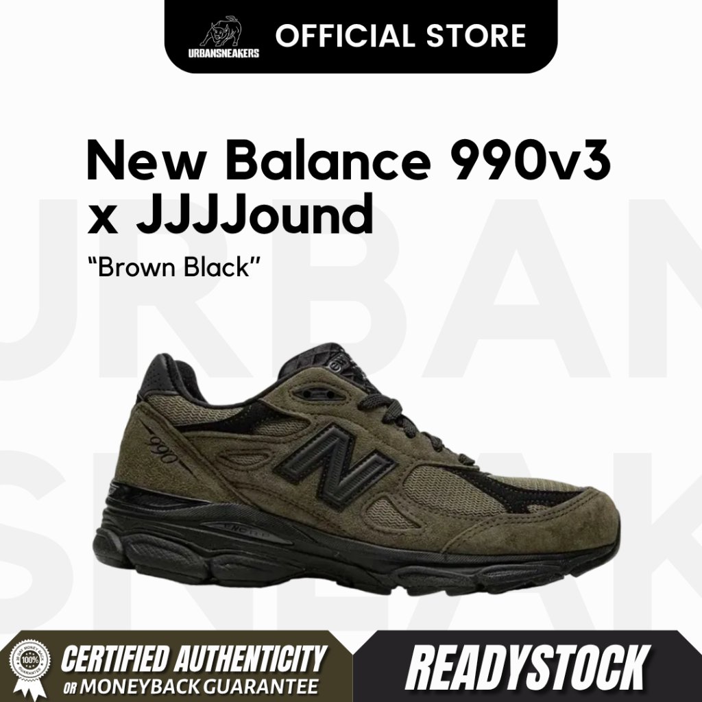 New Balance 990v3 MiUSA x JJJJound Brown Black | M990JJ3