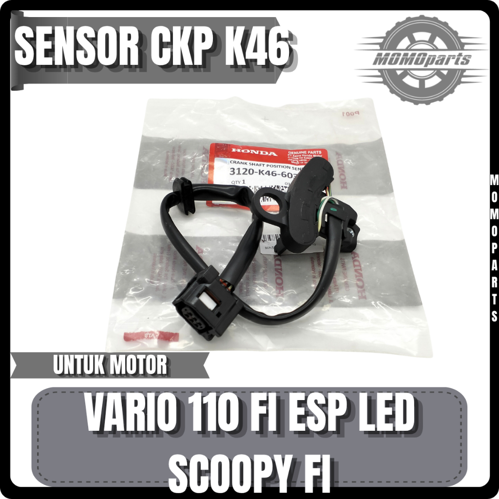 SENSOR CKP SENSOR SPULL KAKI 4 HONDA K46 VARIO 110 FI ESP LED SCOOPY FI KUALITAS ASLI AHM HGP