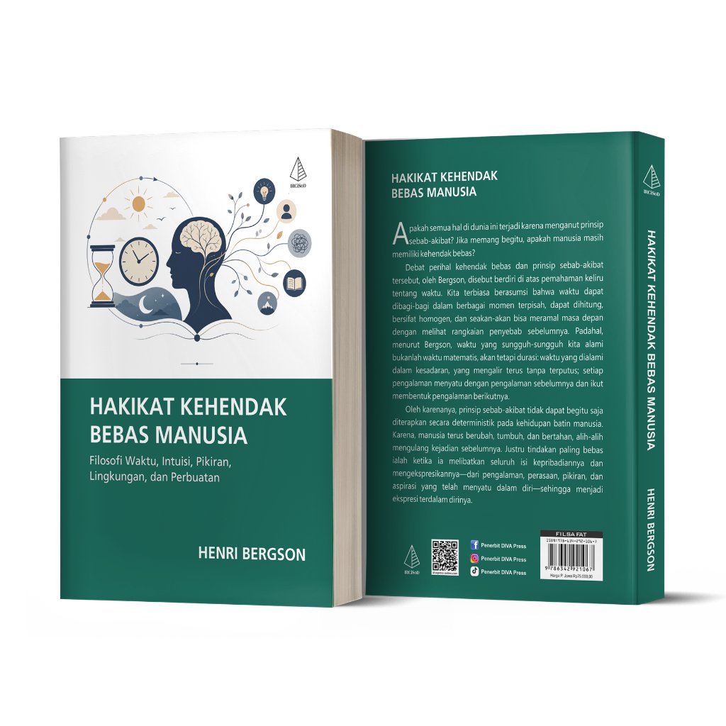 Buku Hakikat Kehendak Bebas Manusia -  Henri Bergson - Filsafat