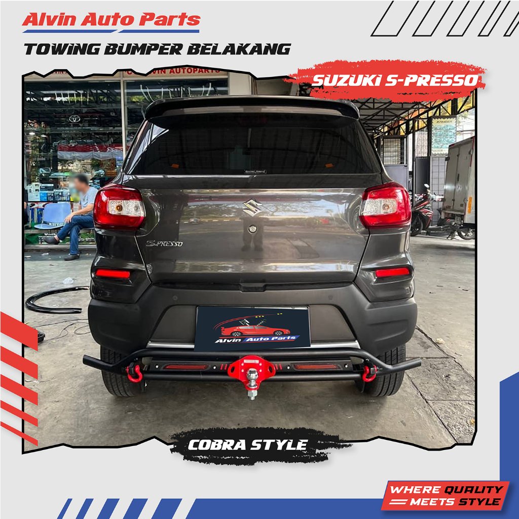 TOWING BELAKANG SUZUKI SPRESSO / PENGAMAN BUMPER BELAKANG SPRESSO