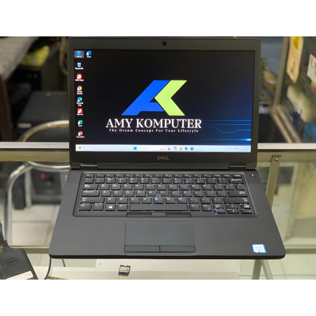 DELL LATITUDE 5491 | I7-8850H | RAM 16 GB | SSD 256 GB | Layar 14" HD