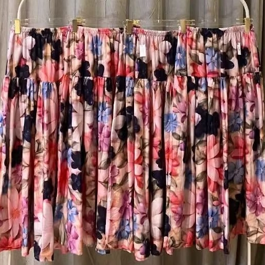 ROK FLORAL VIRAL MOTIF BUNGA