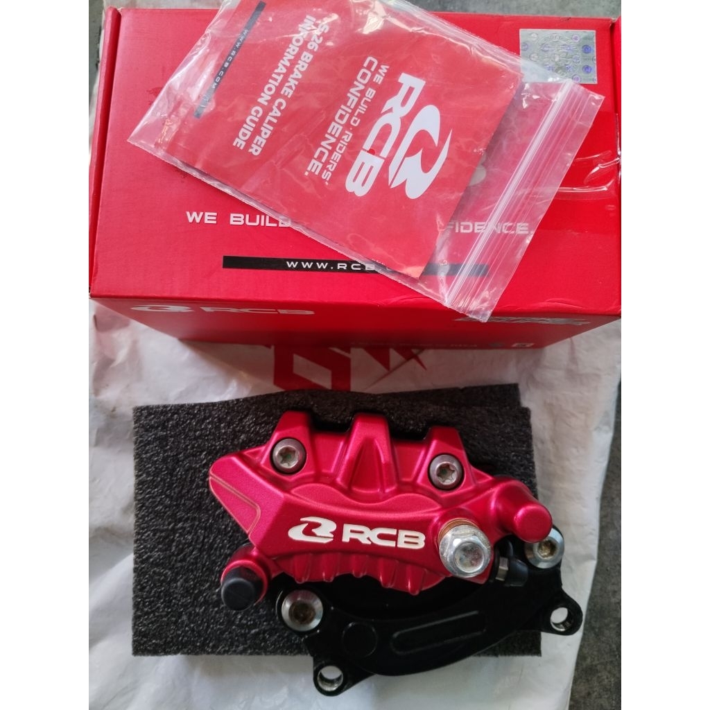 Kepala babi / kaliper RCB S26 2piston Kanan Bekas Second Original Ori Nmax Depan Aerox R15 V3 Fino 1