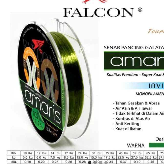 Senar Pancing Falcon AMARIS 150 Meter
