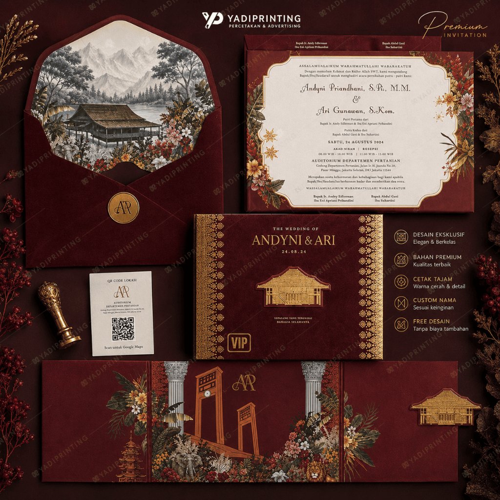 UNDANGAN PREMIUM HARDBOARD