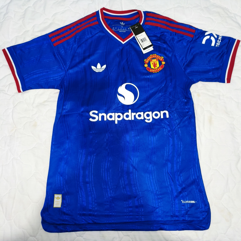 Jersey Manchester United away 2026 Player Issue Slim Fit Premium Grade Ori M L