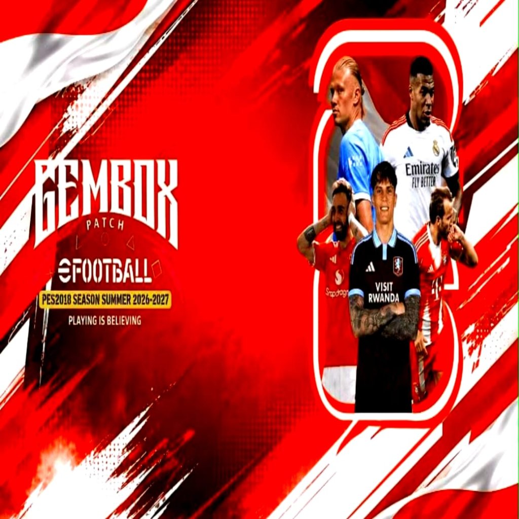Bluray Disc Game PS3 Hen/CFW Pes 2026 Gembox Patch Winter Edition